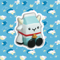 Goat Milk Sticker