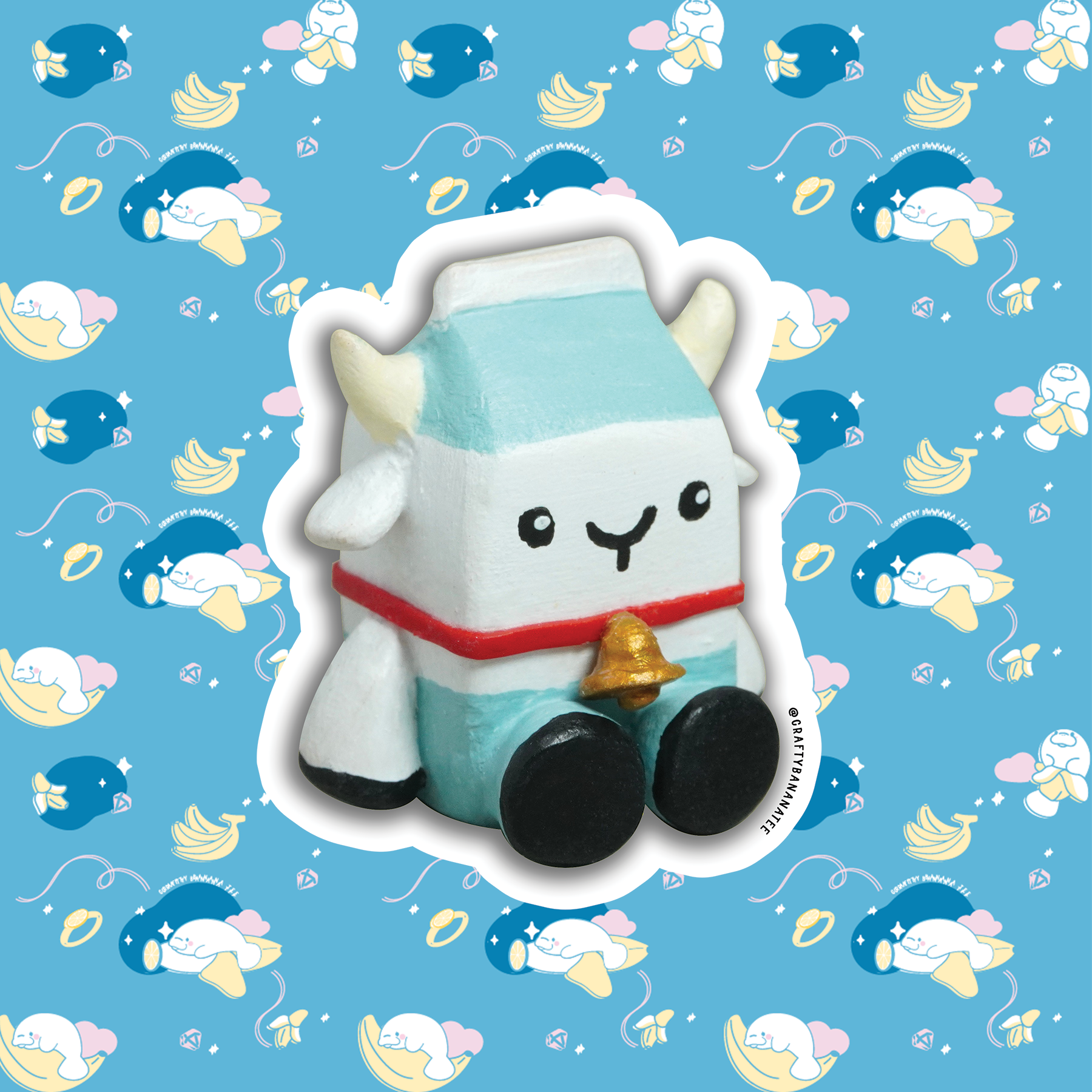 Goat Milk Sticker