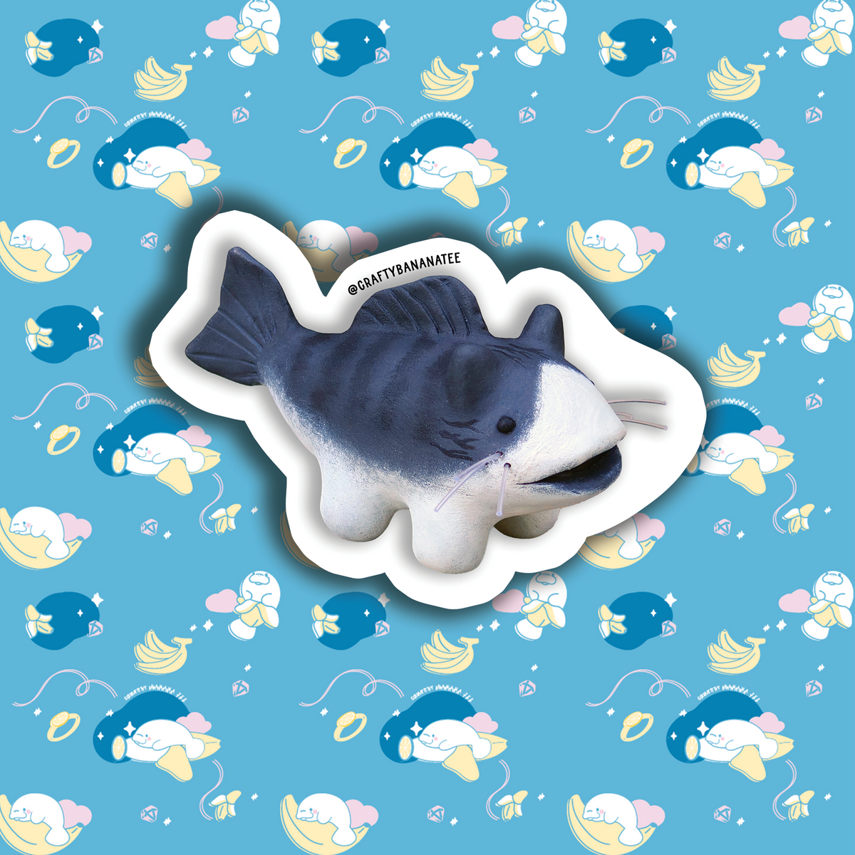 Catfish Sticker