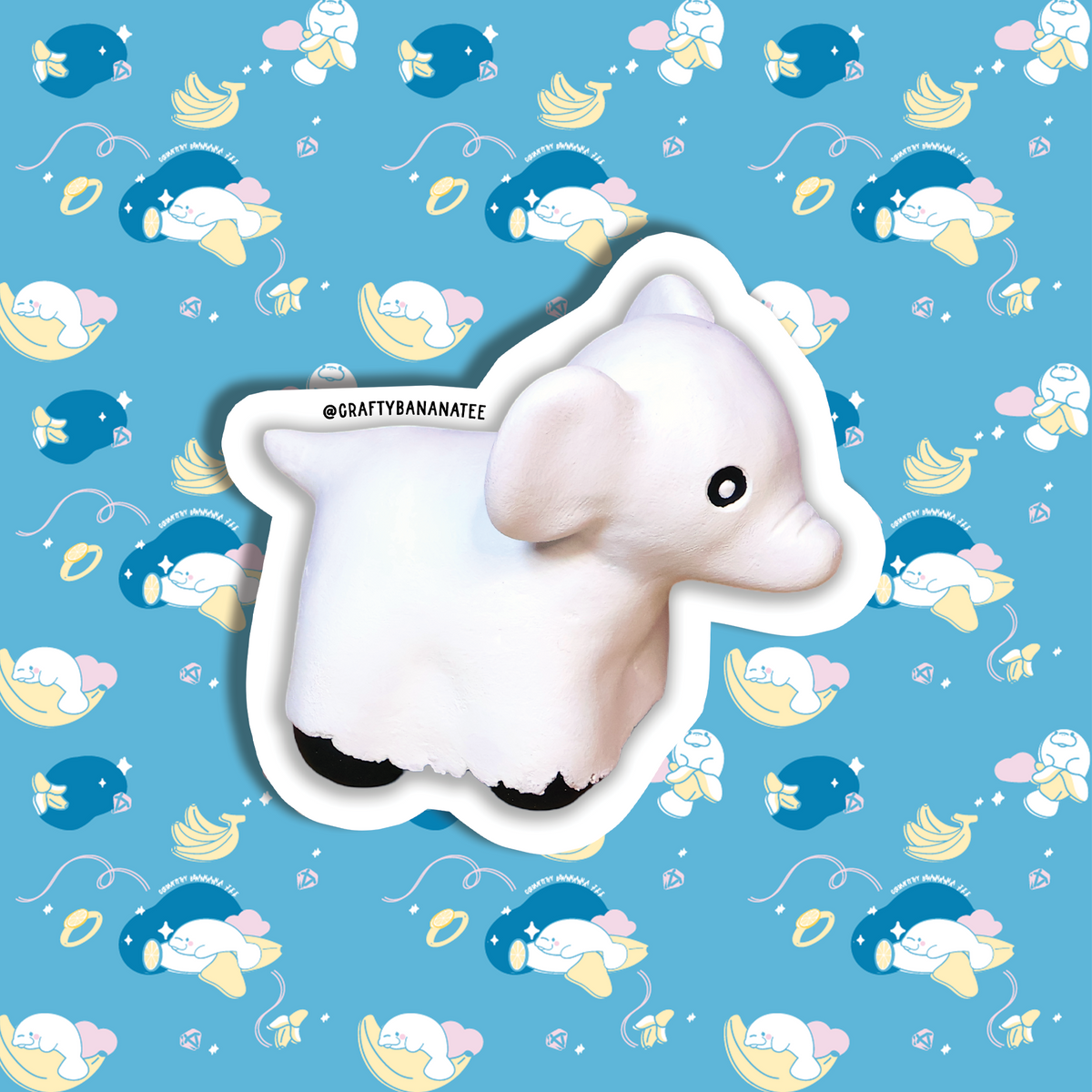 Elephantom Sticker