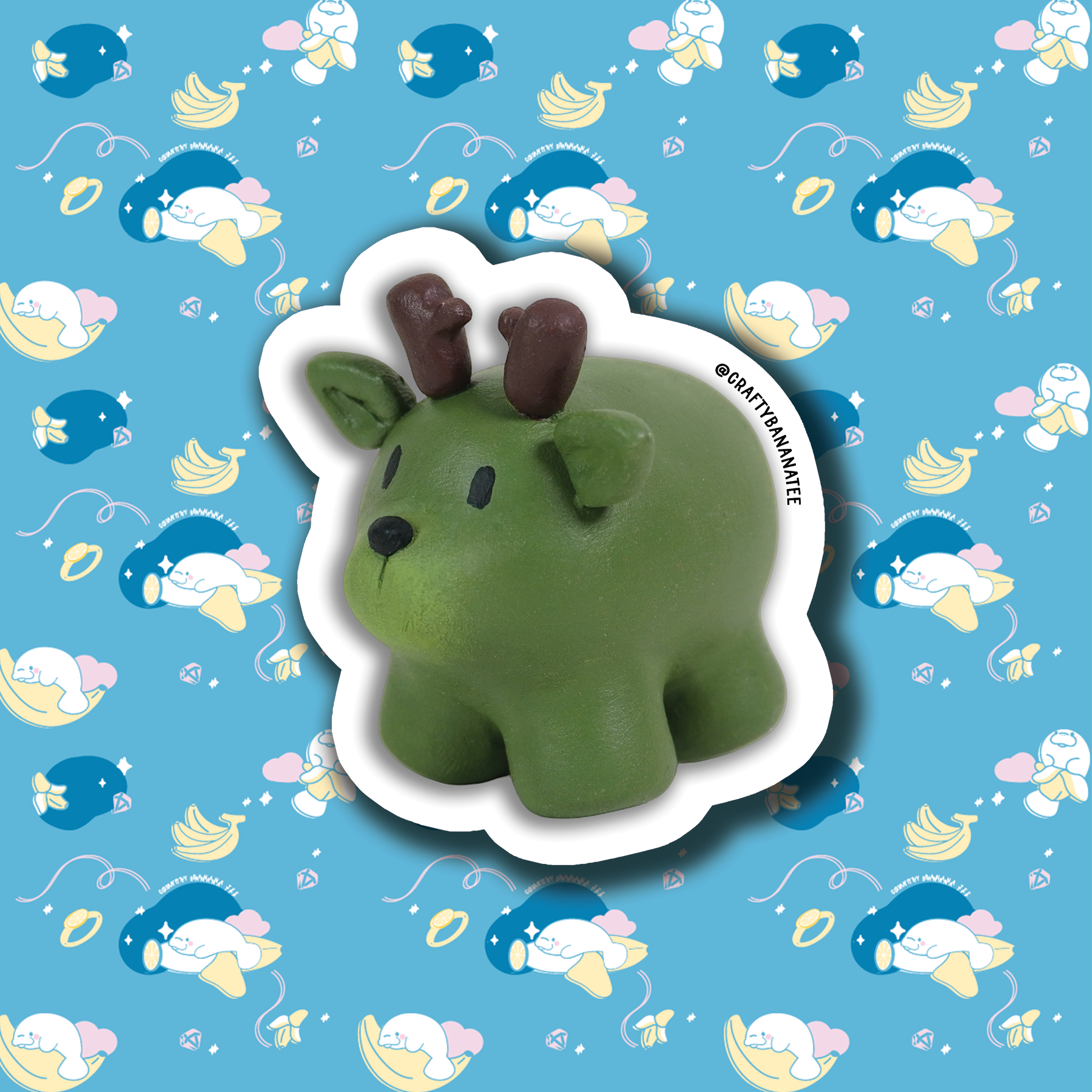 Olive the Other Reindeer Sticker