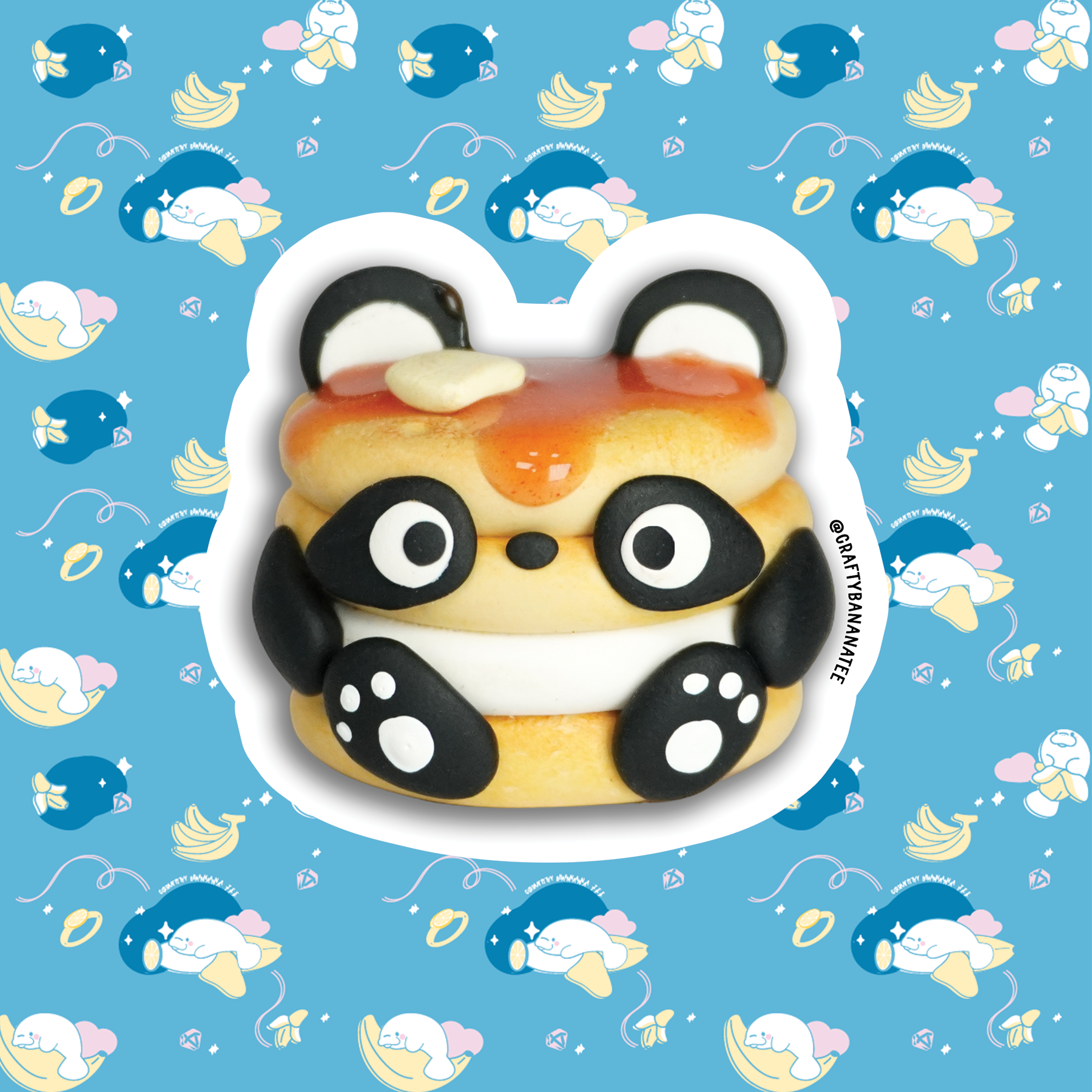 Pandacakes Sticker