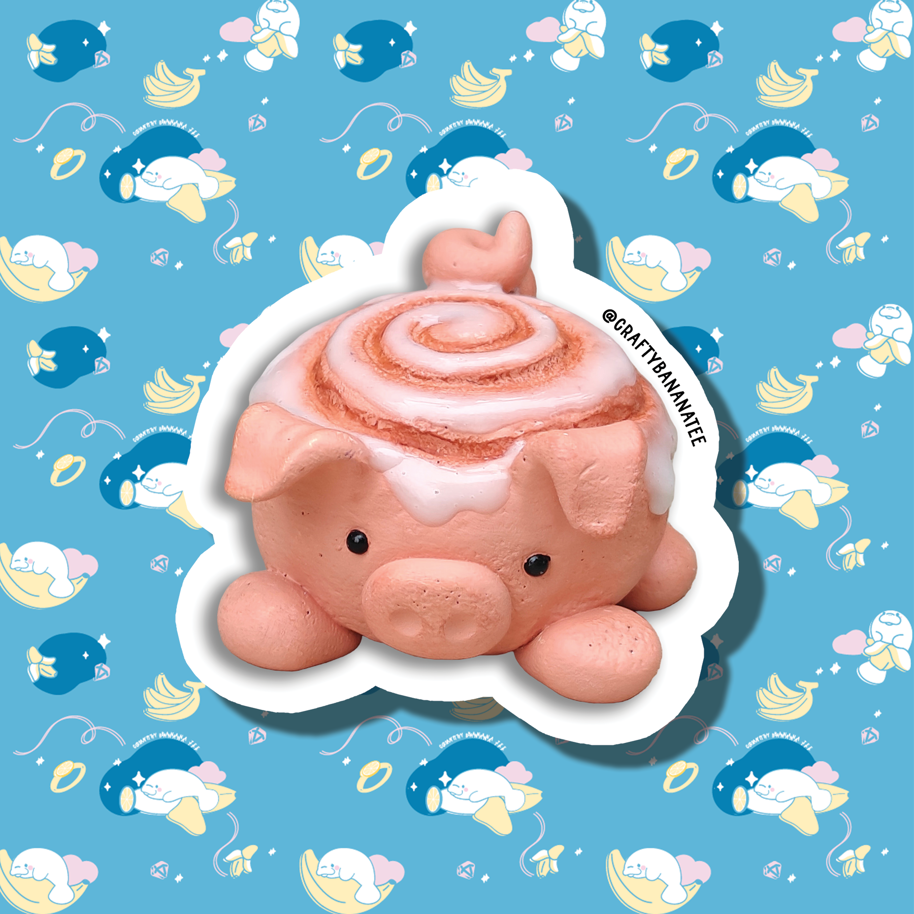 Pigamaroll Sticker