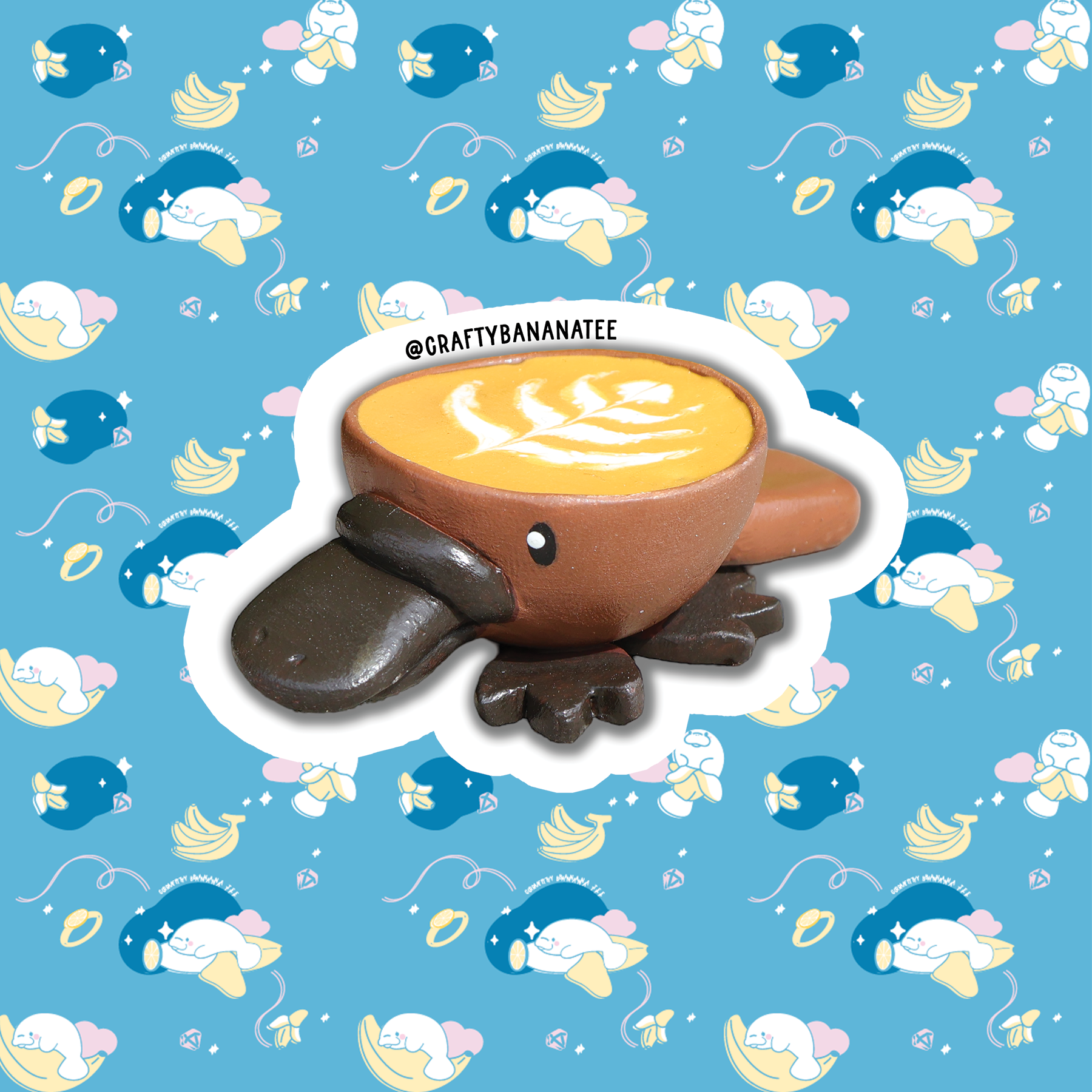 Plattepus Sticker
