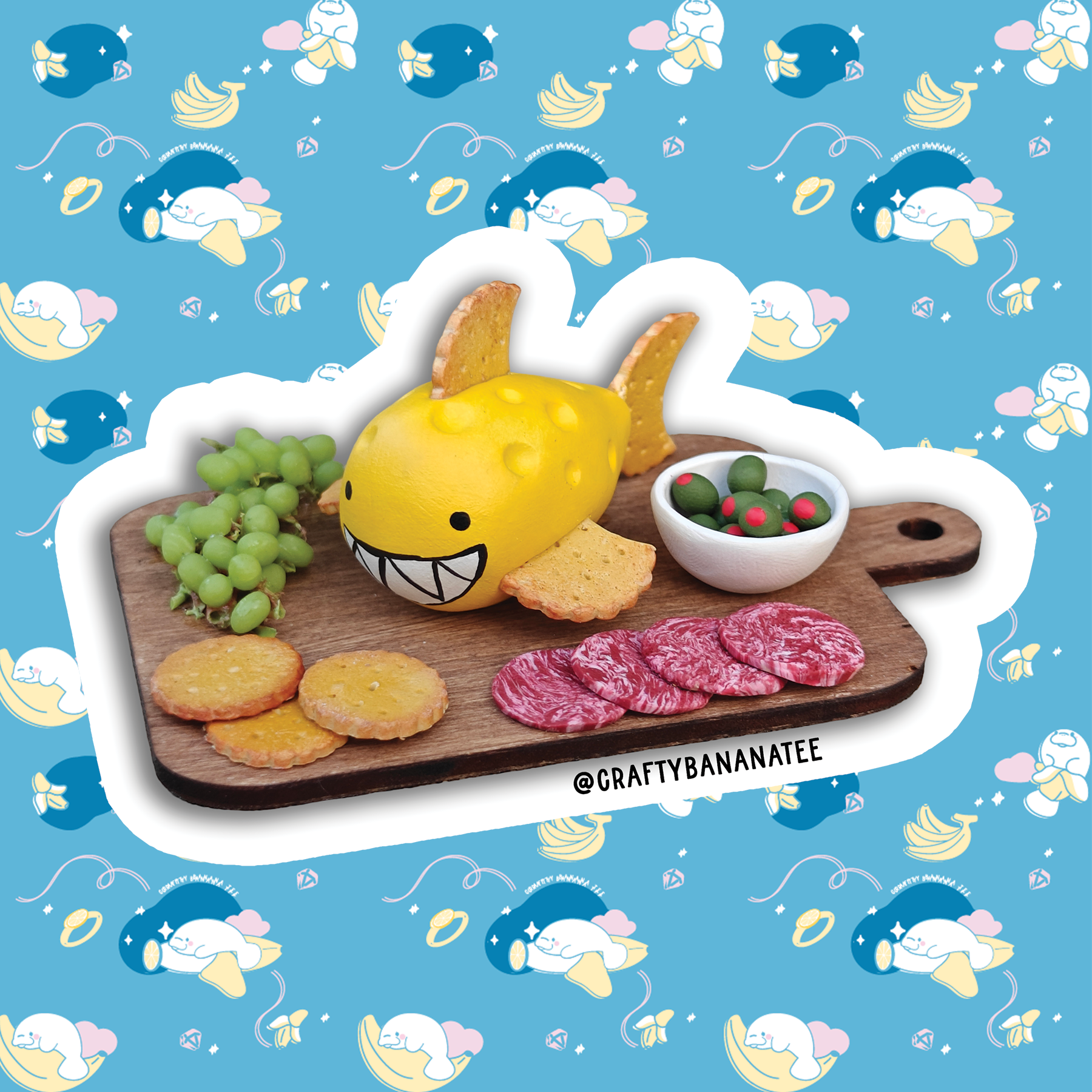 Sharkcuterie Sticker