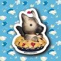German Shepherds Pie Sticker