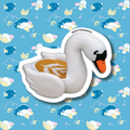 Swanilla Latte Sticker