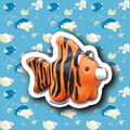 Tiger Shark Sticker