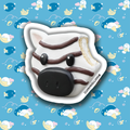 Zebra Cake Sticker